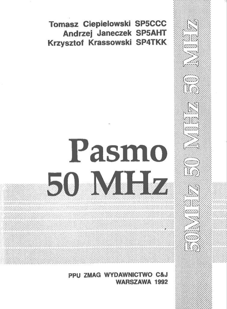 Pasmo 50 MHz, SP5CCC, SP5AHT, SP4TKK
